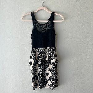 Cute black mini dress